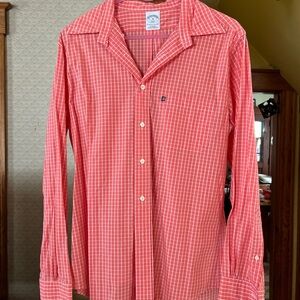 Brooks Brothers Red Plaid Button Down Shirt